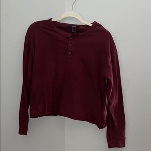 Cropped long sleeve